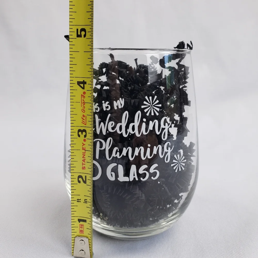 Wedding Planning Glass